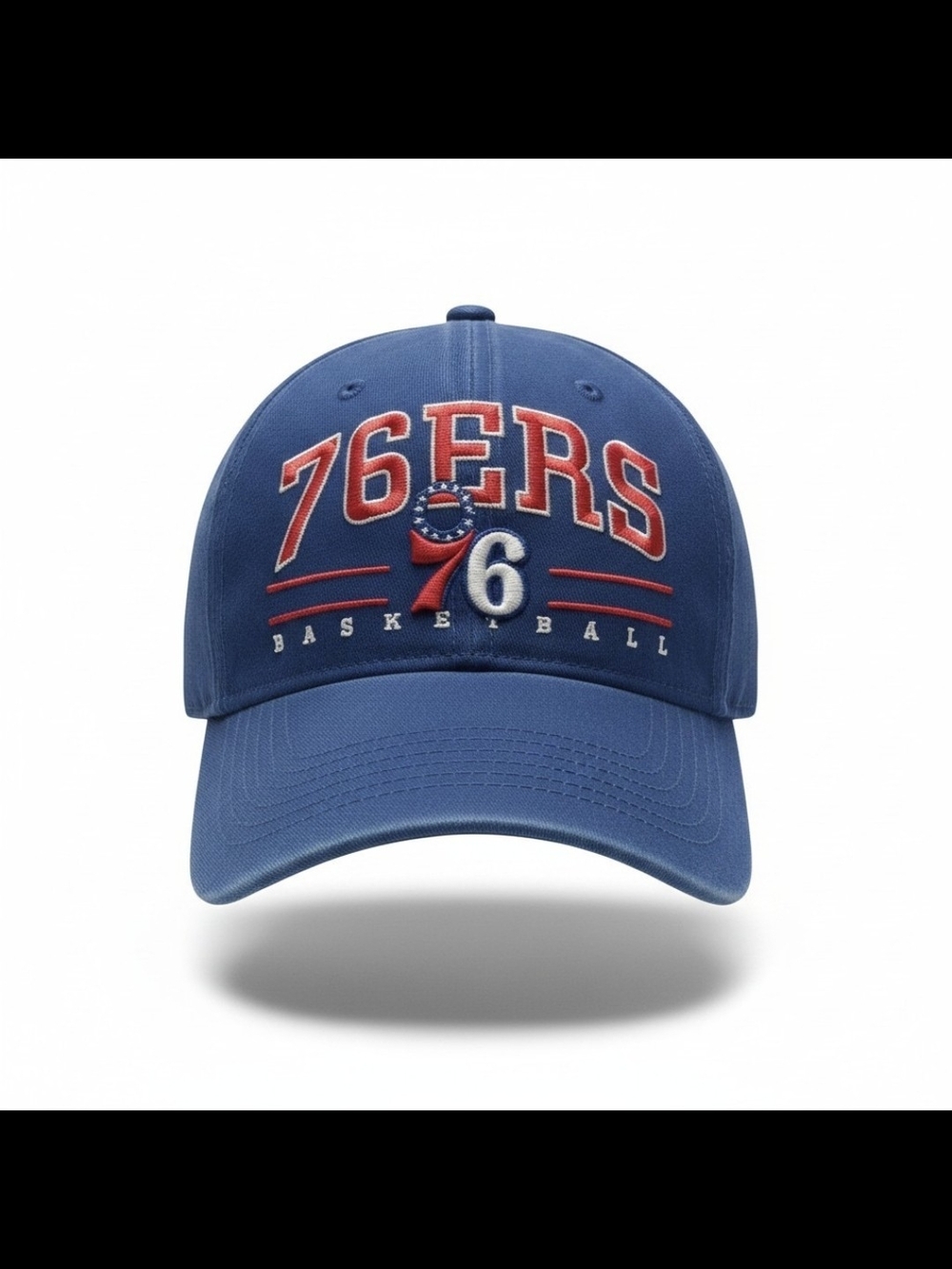 New Philadelphia 76ers Blue  Embroidered Baseball Cap